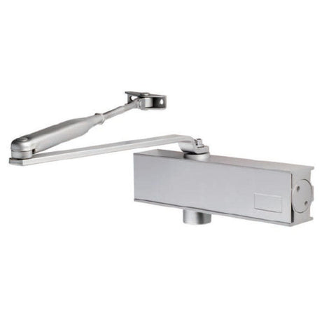 Eurospec Door Furniture Silver / Door Closers / Size 2-4 Eurospec - Overhead Door Closer Variable Power Size 2-4 - Silver