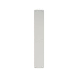 Eurospec Door Furniture Satin Anodised Aluminium / Finger Plates / 500 x 75mm Eurospec - Plain Finger Plate 500 x 75mm - SAA