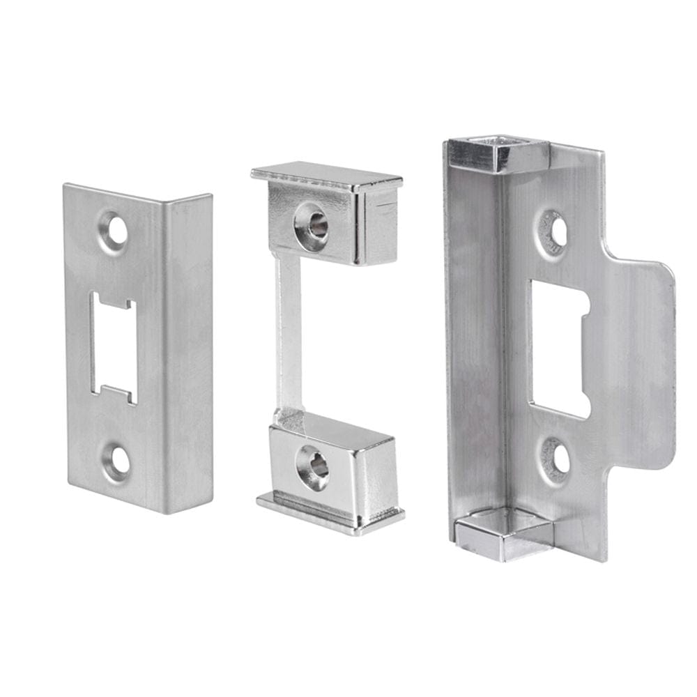 Eurospec Locks & Latches Satin Stainless Steel / Rebate Sets Eurospec - Rebate set - Satin Stainless Steel
