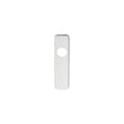Eurospec Door Furniture Satin Anodised Aluminium Eurospec - Safety Lever Latch Plate Covers - Satin Anodised Aluminium