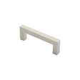 Eurospec Door Furniture Satin Stainless Steel / Pull Handles (Bolt Through) Eurospec - Square Mitred Pull Handle - Satin Stainless Steel
