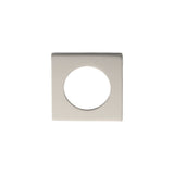 Eurospec Door Furniture Polished Stainless Steel / Square Rose / Latch Handle Pack Eurospec - Square Rose Pack - Bright Stainless Steel