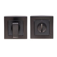 Eurospec Door Furniture Matt Black / No Eurospec - Square Thumbturn and Release - Matt Black