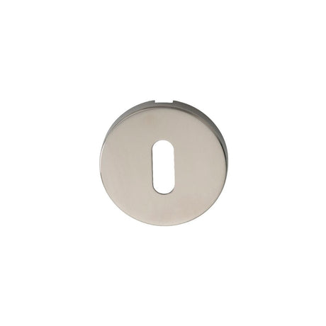 Eurospec Door Furniture Polished Stainless Steel / Mortice Key Profile Escutcheons Eurospec - Standard Lock Escutcheon - Bright Stainless Steel