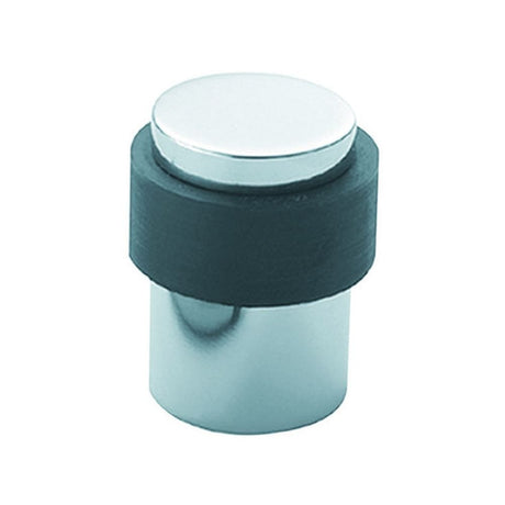 Eurospec Door Furniture Polished Stainless Steel / Floor Door Stop Eurospec - Steelworx Floor Mounted Pedestal Door Stops - Bright Stainless Steel