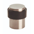 Eurospec Door Furniture Satin Stainless Steel / Floor Door Stop Eurospec - Steelworx Floor Mounted Pedestal Door Stops - Satin Stainless Steel