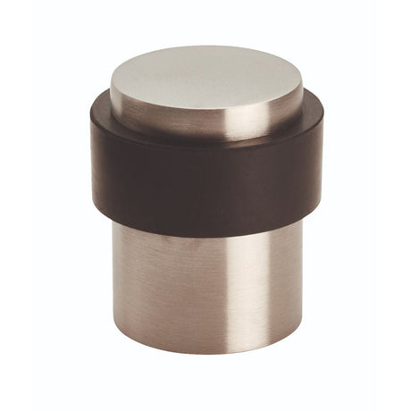 Eurospec Door Furniture Satin Stainless Steel / Floor Door Stop Eurospec - Steelworx Floor Mounted Pedestal Door Stops - Satin Stainless Steel