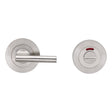 Eurospec Door Furniture Satin Stainless Steel / No / Easy Turn & Release Eurospec - Steelworx SWL Disabled Thumbturn - Satin Stainless Steel