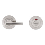 Eurospec Door Furniture Satin Stainless Steel / No / Easy Turn & Release Eurospec - Steelworx SWL Disabled Thumbturn - Satin Stainless Steel