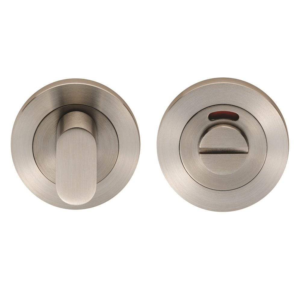 Eurospec Door Furniture Satin Stainless Steel / No Eurospec - Steelworx SWL Thumbturn - Satin Stainless Steel