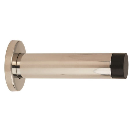 Eurospec Door Furniture Polished Stainless Steel / Projection Door Stop Eurospec - Steelworx Wall Mounted Door Stop 102mm - Bright Stainless Steel