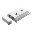 Eurospec Locks & Latches Polished Chrome / Rim Locks Eurospec - Traditional Rim Deadlock - Polished Chrome