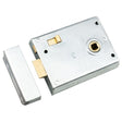 Eurospec Locks & Latches Satin Chrome / Rim Latches Eurospec - Traditional Rim Latch - Satin Chrome