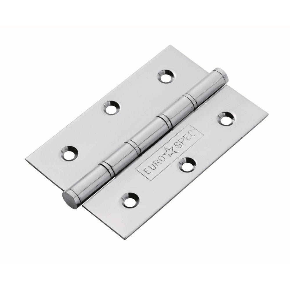 Eurospec Hinges Polished Stainless Steel / Washered Hinges / 3" (76mm) Eurospec - Washered Hinge 76 x 51mm - BSS