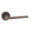 Forme Door Furniture Urban Bronze / Round Rose Forme Milly Designer Lever on Minimal Round Rose - Urban Bronze