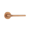 Forme Door Furniture Urban Satin Copper / Round Rose Forme Milly Designer Lever on Minimal Round Rose - Urban Satin Copper