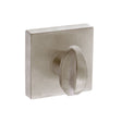 Forme Door Furniture Satin Nickel / No Forme WC Turn and Release on Minimal Square Rose - Satin Nickel