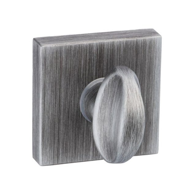 Forme Door Furniture Urban Graphite / No Forme WC Turn and Release on Minimal Square Rose - Urban Graphite