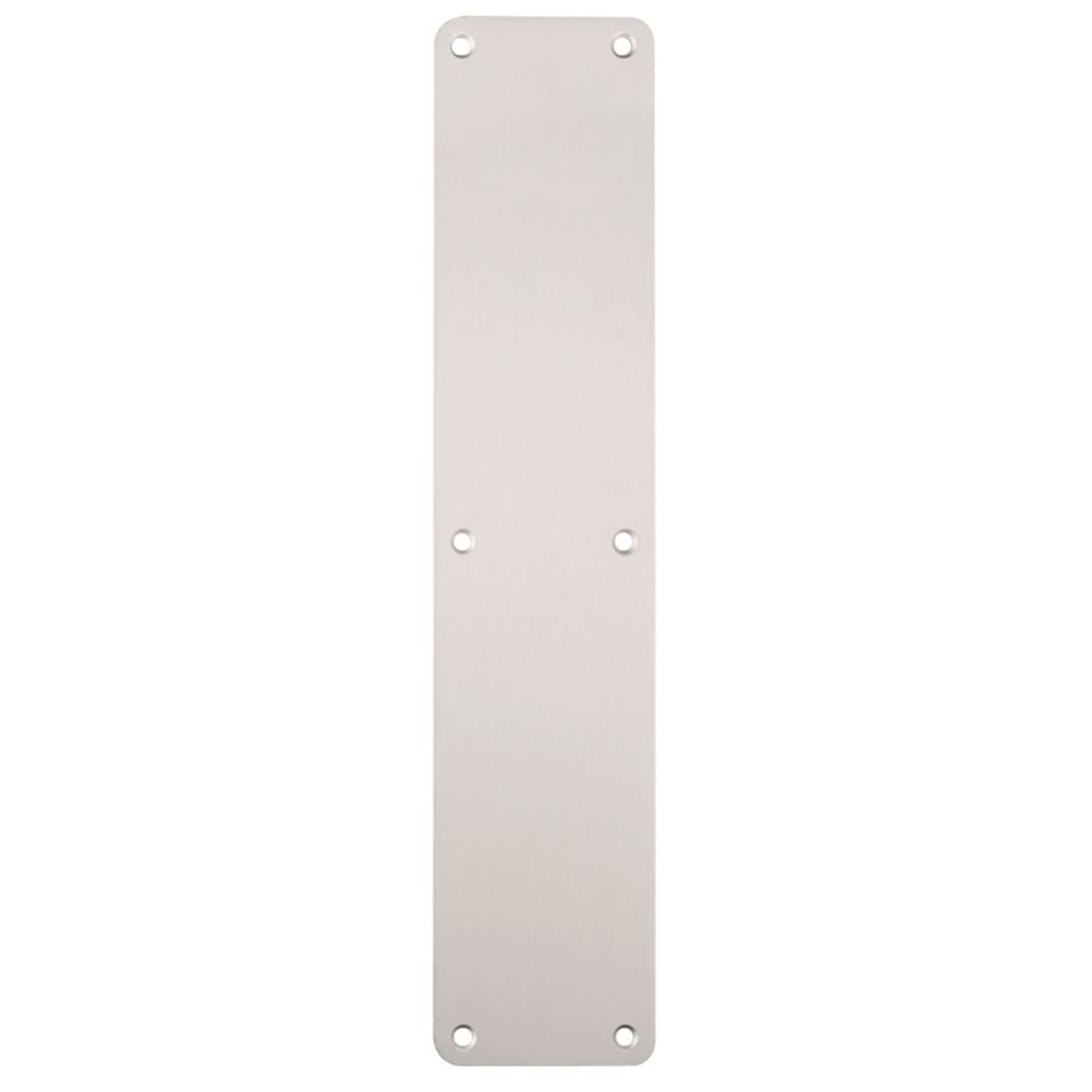 High quality image of Eurospec - Plain Finger Plate 300 x 75mm - SAA | Sku. fpp43000saa | Trade Door Handles, Kendal.