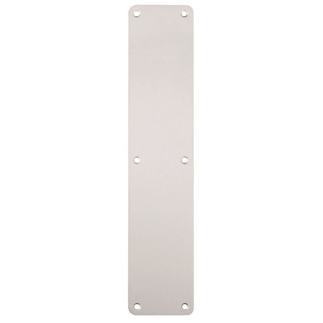 High quality image of Eurospec - Plain Finger Plate 300 x 75mm - SAA | Sku. fpp43000saa | Trade Door Handles, Kendal.