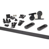 From The Anvil Door Furniture Black / Sliding Door Gear From The Anvil - 100kg Black (Top Mount) Sliding Door Hardware Kit (2m Track)
