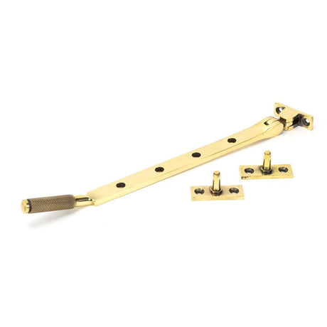 From The Anvil Window Furniture Aged Brass / 10"/250mm From The Anvil - Aged Brass 10" Brompton Stay