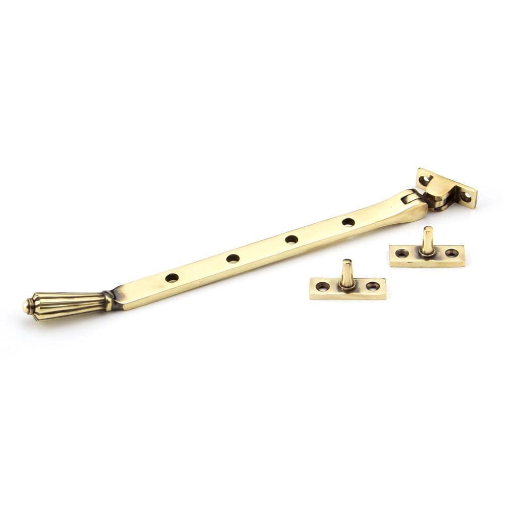 From The Anvil Window Furniture Aged Brass / 10"/250mm From The Anvil - Aged Brass 10" Hinton Stay
