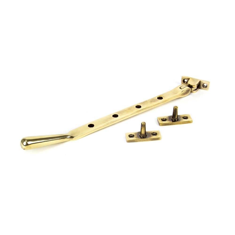 From The Anvil Window Furniture Aged Brass / 10"/250mm From The Anvil - Aged Brass 10" Newbury Stay