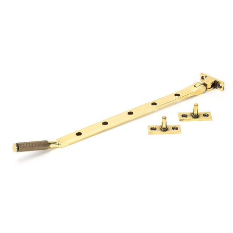 From The Anvil Window Furniture Aged Brass / 12"/300mm From The Anvil - Aged Brass 12" Brompton Stay