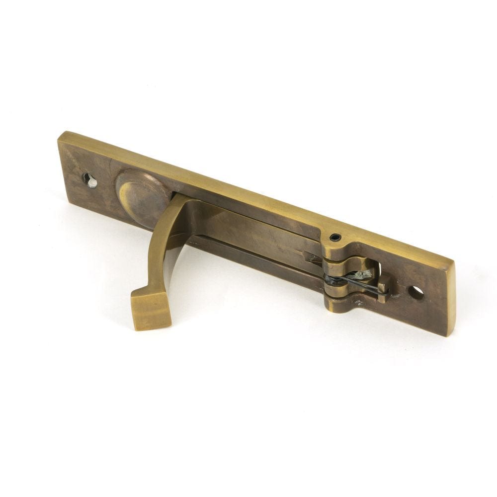 From The Anvil Door Furniture Aged Brass / Door Edge Pull / Rectangular From The Anvil - Aged Brass 125mm x 25mm Edge Pull