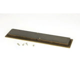 From The Anvil Door Furniture Aged Brass / Flush Handle / Rectangular From The Anvil - Aged Brass 250mm Plain Rectangular Pull