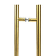 From The Anvil Door Furniture Aged Brass / Back to Back Fixing Pack From The Anvil - Aged Brass (316) 0.9m T Bar Handle B2B 32mm