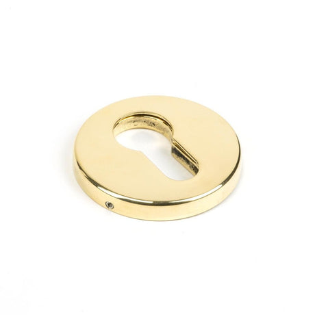 From The Anvil Door Furniture Aged Brass / Euro Profile Escutcheons From The Anvil - Aged Brass 52mm Regency Concealed Escutcheon