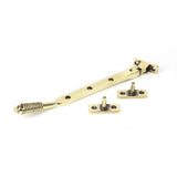 From The Anvil Window Furniture Aged Brass / 8"/200mm From The Anvil - Aged Brass 8" Reeded Stay