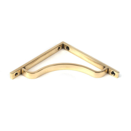 From The Anvil Accessories Aged Brass / Shelf Brackets / 150 x 150mm From The Anvil - Aged Brass Abingdon Shelf Bracket (150mm x 150mm)