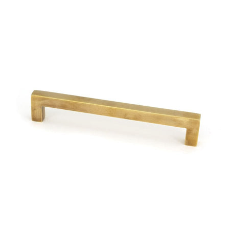 From The Anvil Cabinet Hardware Aged Brass / Cabinet Pull Handles / Medium From The Anvil - Aged Brass Albers Pull Handle - Medium