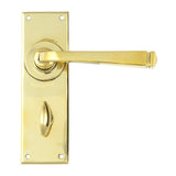 From The Anvil Door Furniture Aged Brass / Bathroom Lock Handles From The Anvil - Aged Brass Avon Lever Bathroom Set