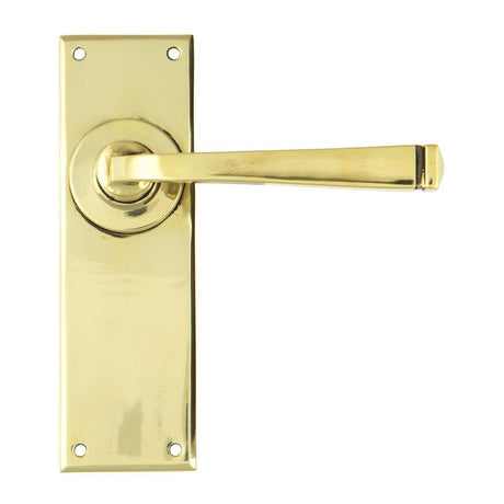 From The Anvil Door Furniture Aged Brass / Latch Handles From The Anvil - Aged Brass Avon Lever Latch Set