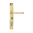 From The Anvil Door Furniture Aged Brass / Multi Point Lock Set / 92mm c/c From The Anvil - Aged Brass Avon Slimline Lever Espag. Lock Set