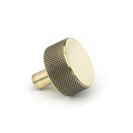 From The Anvil Cabinet Hardware Aged Brass / Cabinet Knobs / 32mm Dia. From The Anvil - Aged Brass Brompton Cabinet Knob - 32mm (No rose)