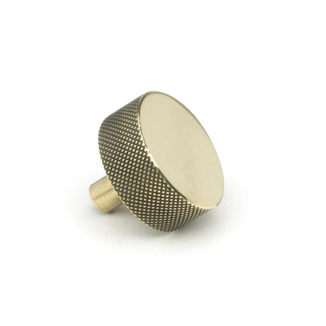 From The Anvil Cabinet Hardware Aged Brass / Cabinet Knobs / 38mm Dia. From The Anvil - Aged Brass Brompton Cabinet Knob - 38mm (No rose)