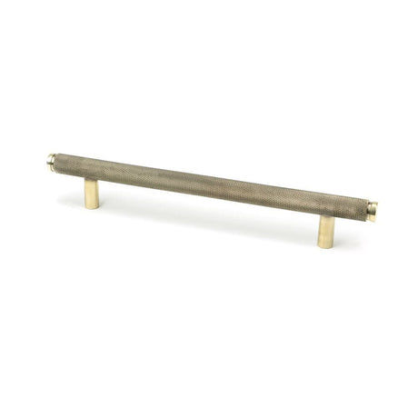 From The Anvil Cabinet Hardware Aged Brass / Cabinet Pull Handles / Medium From The Anvil - Aged Brass Full Brompton Pull Handle - Medium