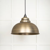From The Anvil Electrical Aged Brass / Ceiling Pendants From The Anvil - Aged Brass Harborne Pendant