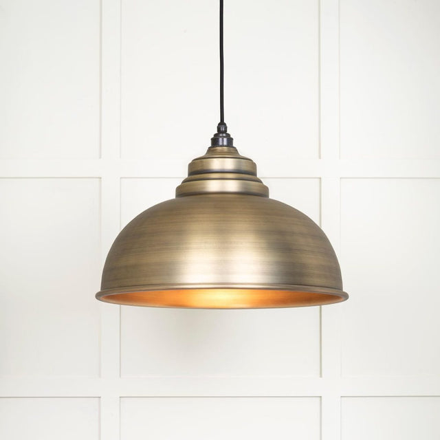 From The Anvil Electrical Aged Brass / Ceiling Pendants From The Anvil - Aged Brass Harborne Pendant