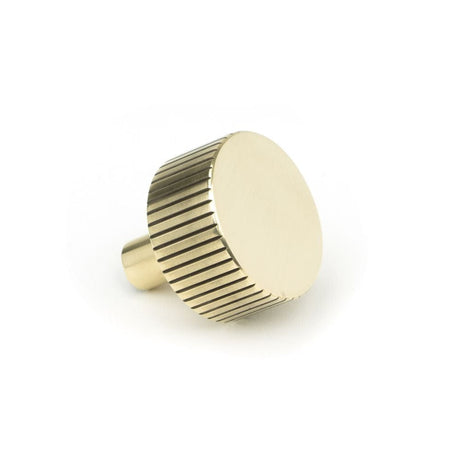 From The Anvil Cabinet Hardware Aged Brass / Cabinet Knobs / 32mm Dia. From The Anvil - Aged Brass Judd Cabinet Knob - 32mm (No rose)