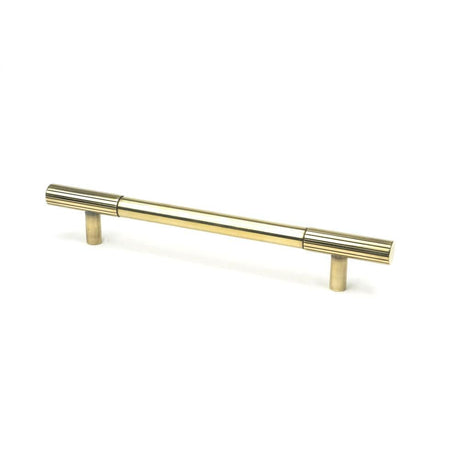 From The Anvil Cabinet Hardware Aged Brass / Cabinet Pull Handles / Medium From The Anvil - Aged Brass Judd Pull Handle - Medium