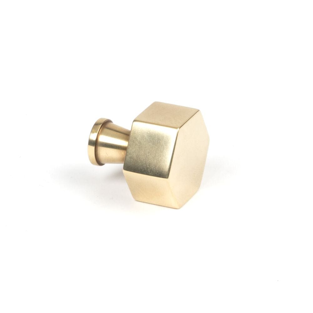 From The Anvil Cabinet Hardware Aged Brass / Cabinet Knobs / 25mm Dia. From The Anvil - Aged Brass Kahlo Cabinet Knob - 25mm
