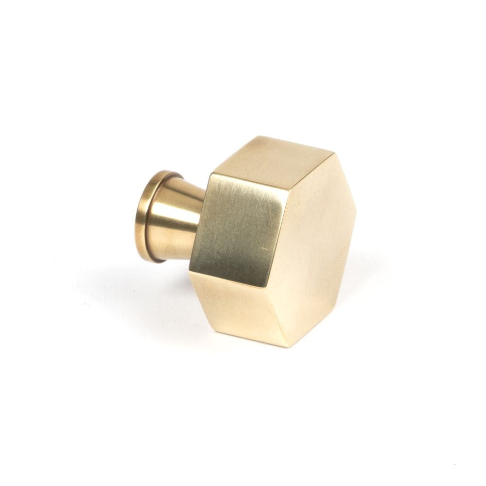 From The Anvil Cabinet Hardware Aged Brass / Cabinet Knobs / 32mm Dia. From The Anvil - Aged Brass Kahlo Cabinet Knob - 32mm