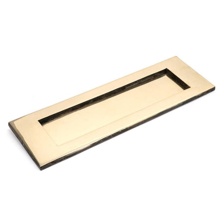 From The Anvil Door Furniture Aged Brass / Letter Plates / 304 x 96mm From The Anvil - Aged Brass Large Letter Plate