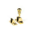 From The Anvil Window Furniture Aged Brass / Sash Window Brighton Fasteners / Yes From The Anvil - Aged Brass Mushroom Brighton Fastener (Radiused)